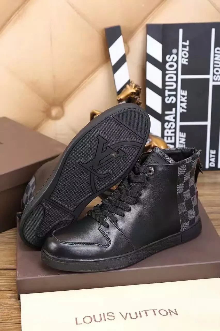 PT - LUV HIgh Top Black Sneaker