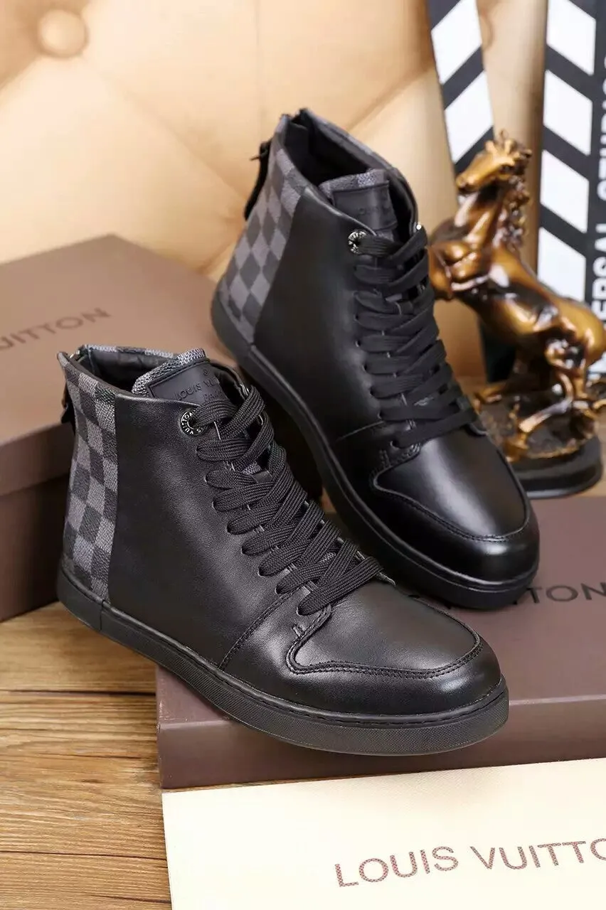 PT - LUV HIgh Top Black Sneaker