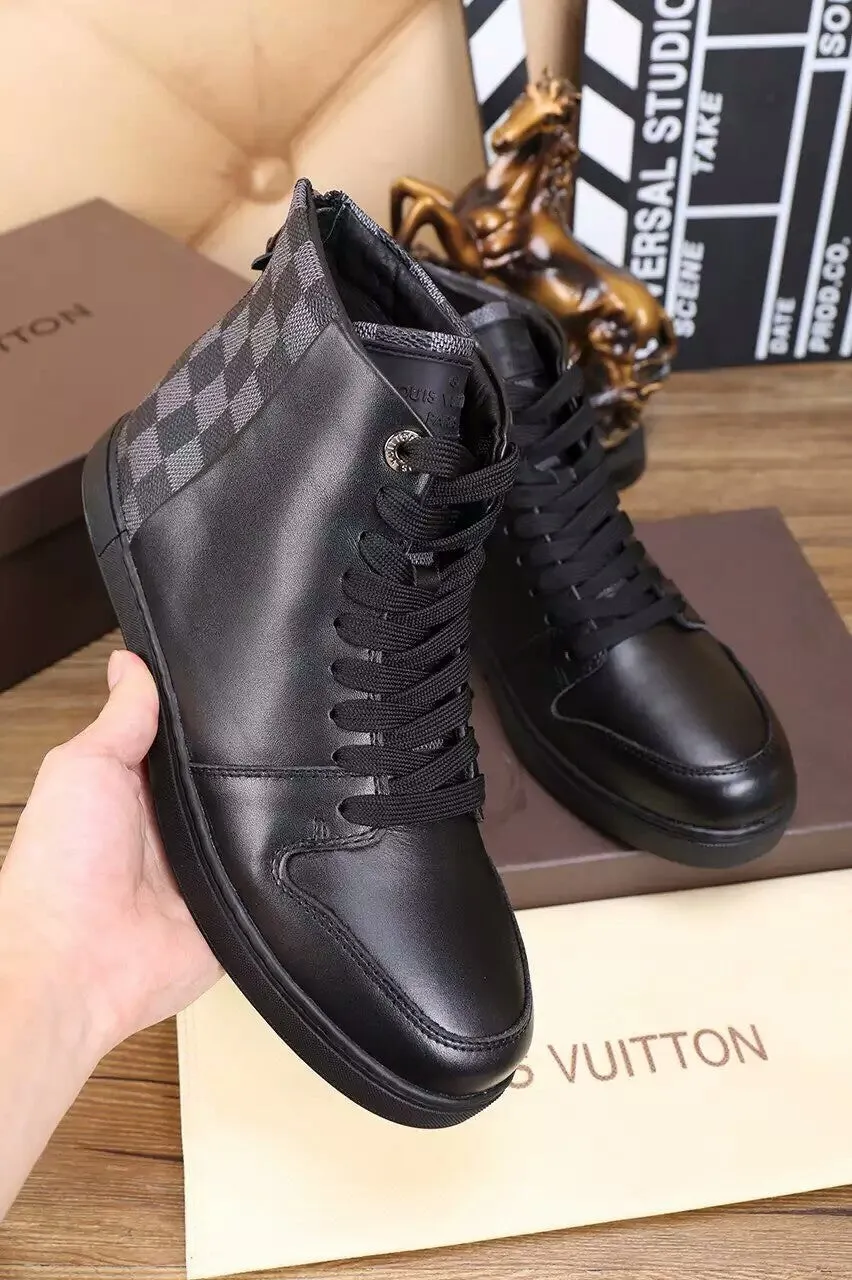 PT - LUV HIgh Top Black Sneaker