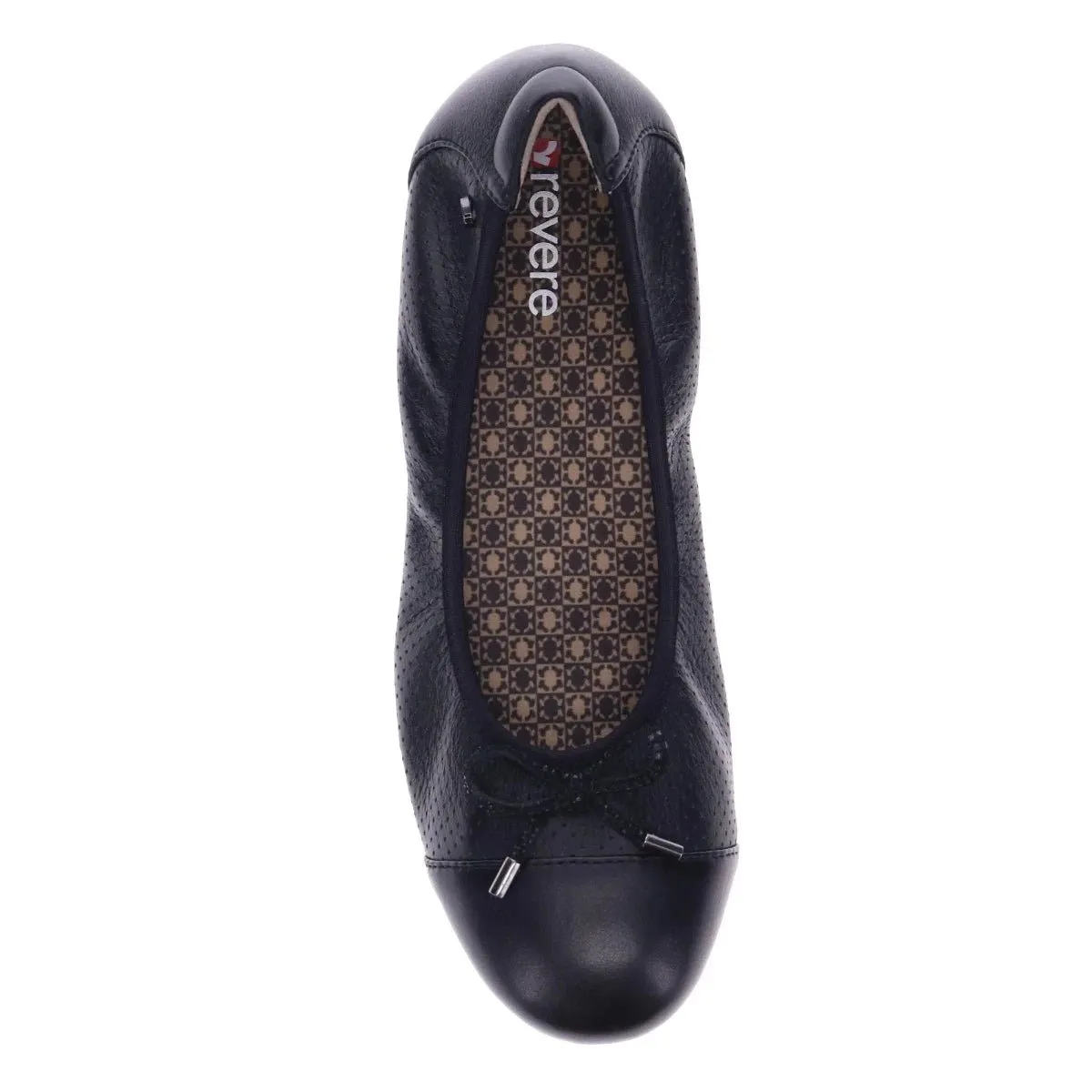 Revere St Barts Women's Summer Ballet Shoes In Black