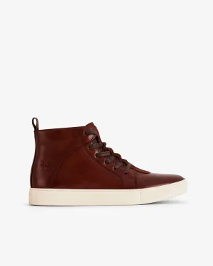 Salomone High Top Leather Sneaker