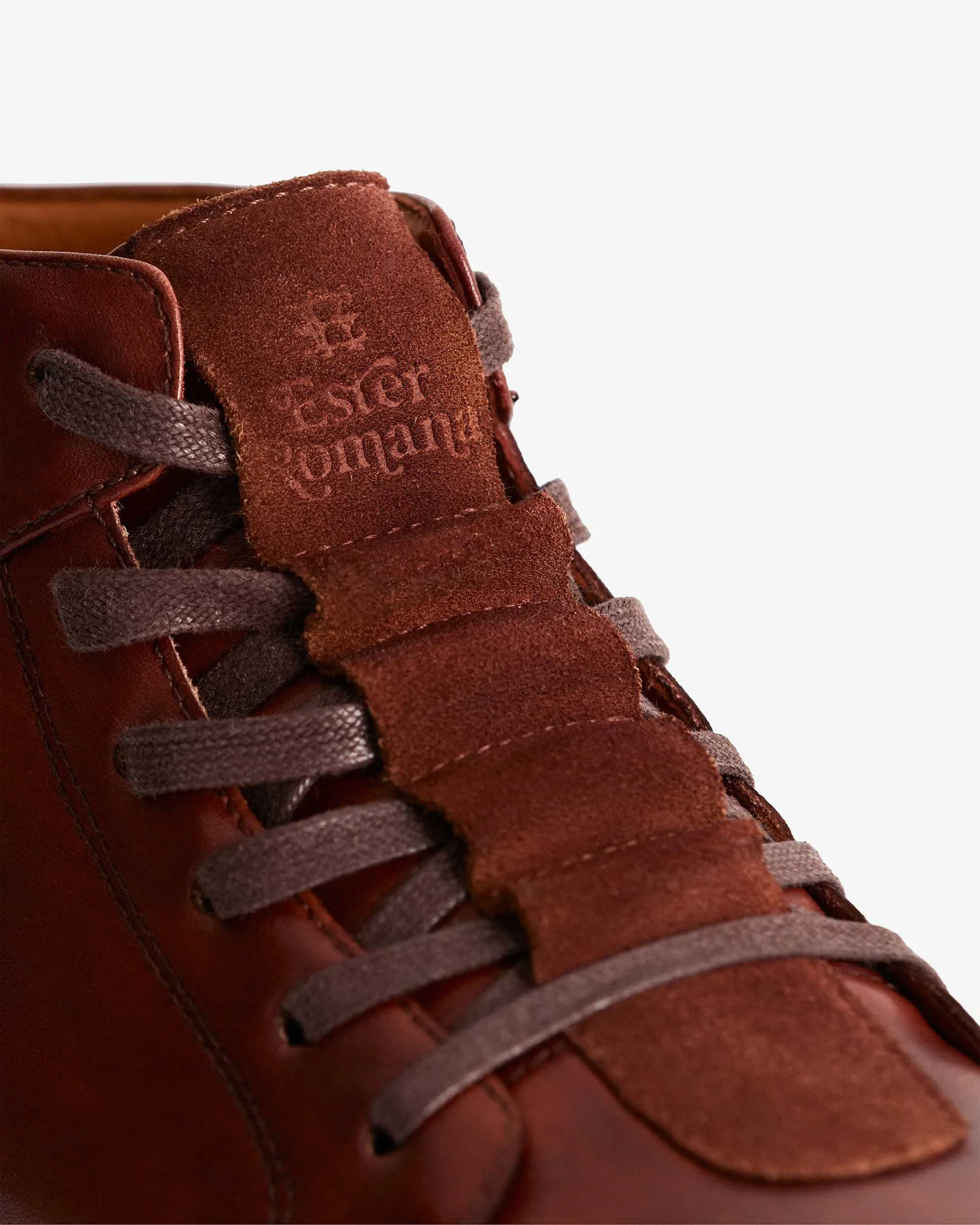 Salomone High Top Leather Sneaker