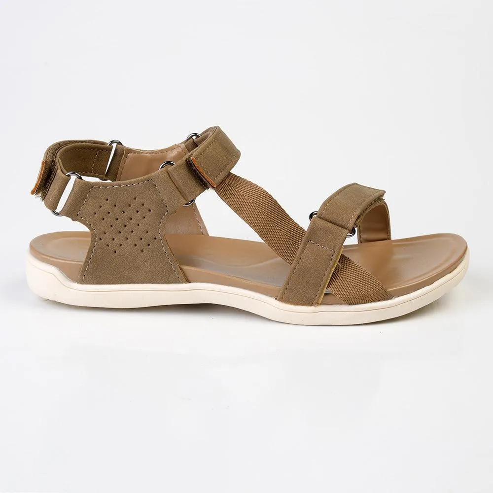 Soft Style By Hush Puppies Delena Comfort Sandals - Dark Taupe