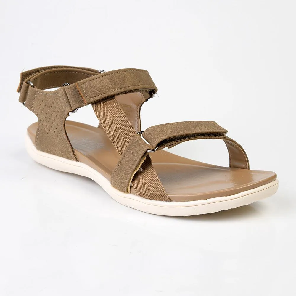 Soft Style By Hush Puppies Delena Comfort Sandals - Dark Taupe