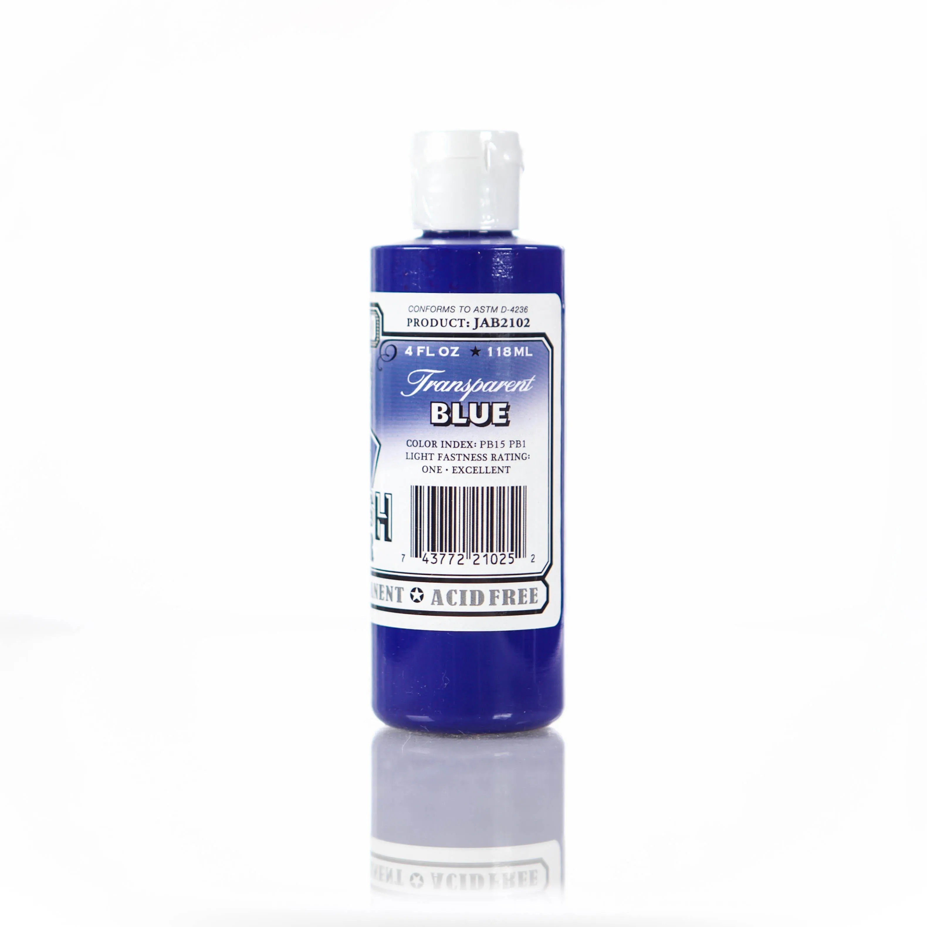 Transparent Blue Jacquard Airbrush Paint
