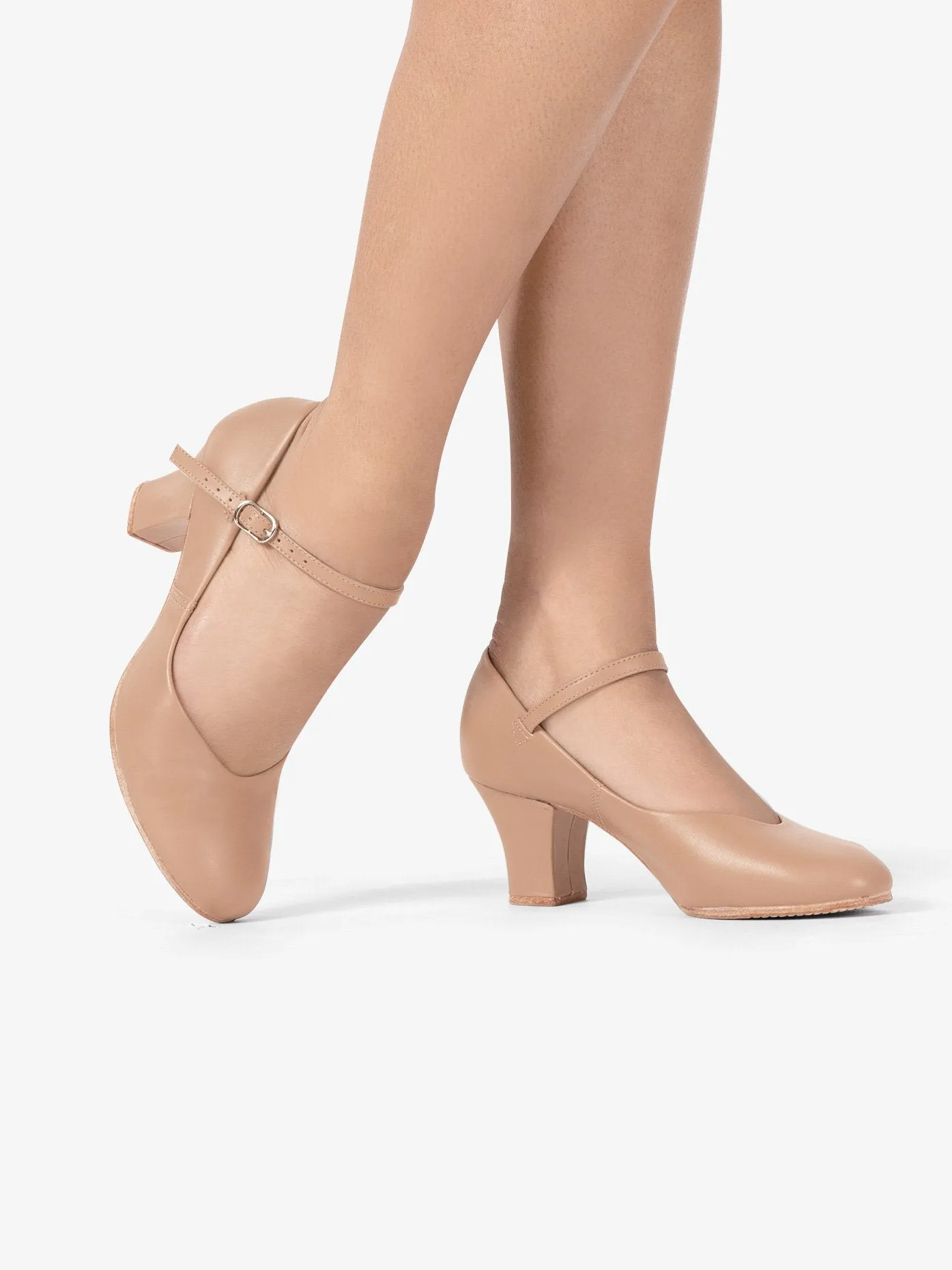 Womens 2" Leather Character Shoes