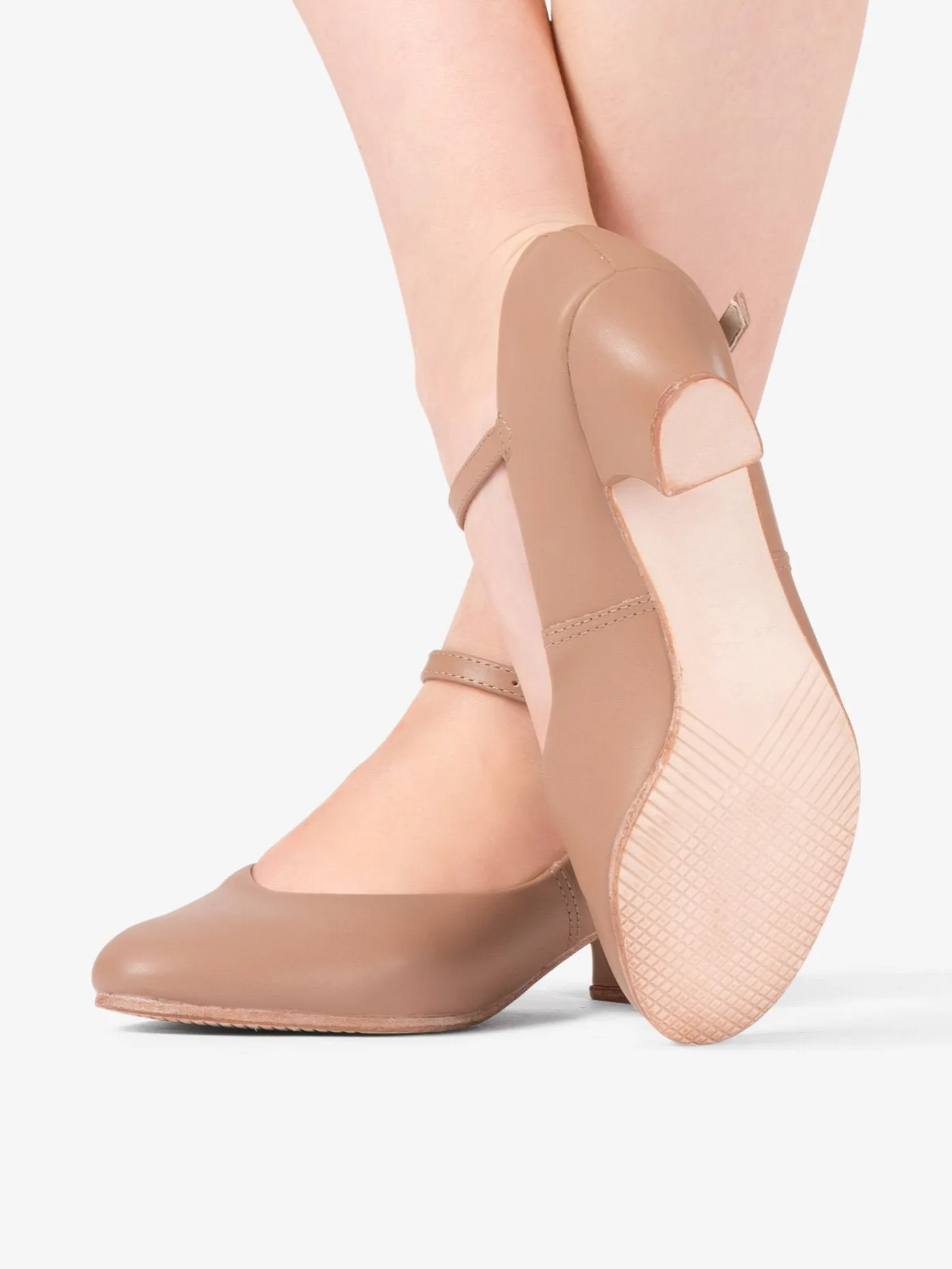 Womens 2" Leather Character Shoes