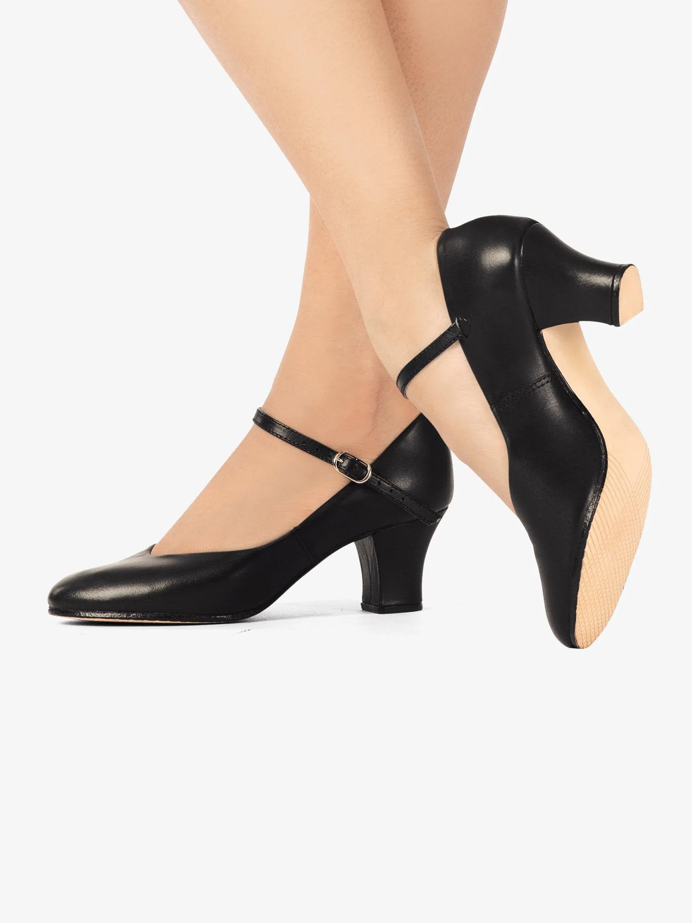 Womens 2" Leather Character Shoes