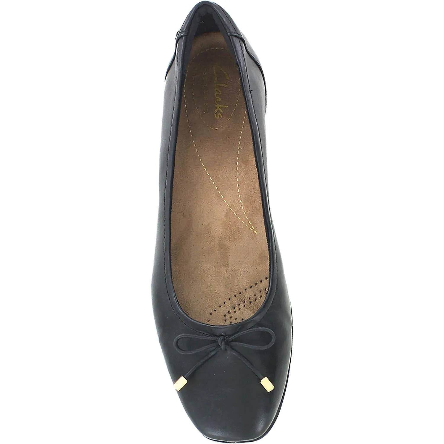 Women's Clarks Candra Light Black Leather
