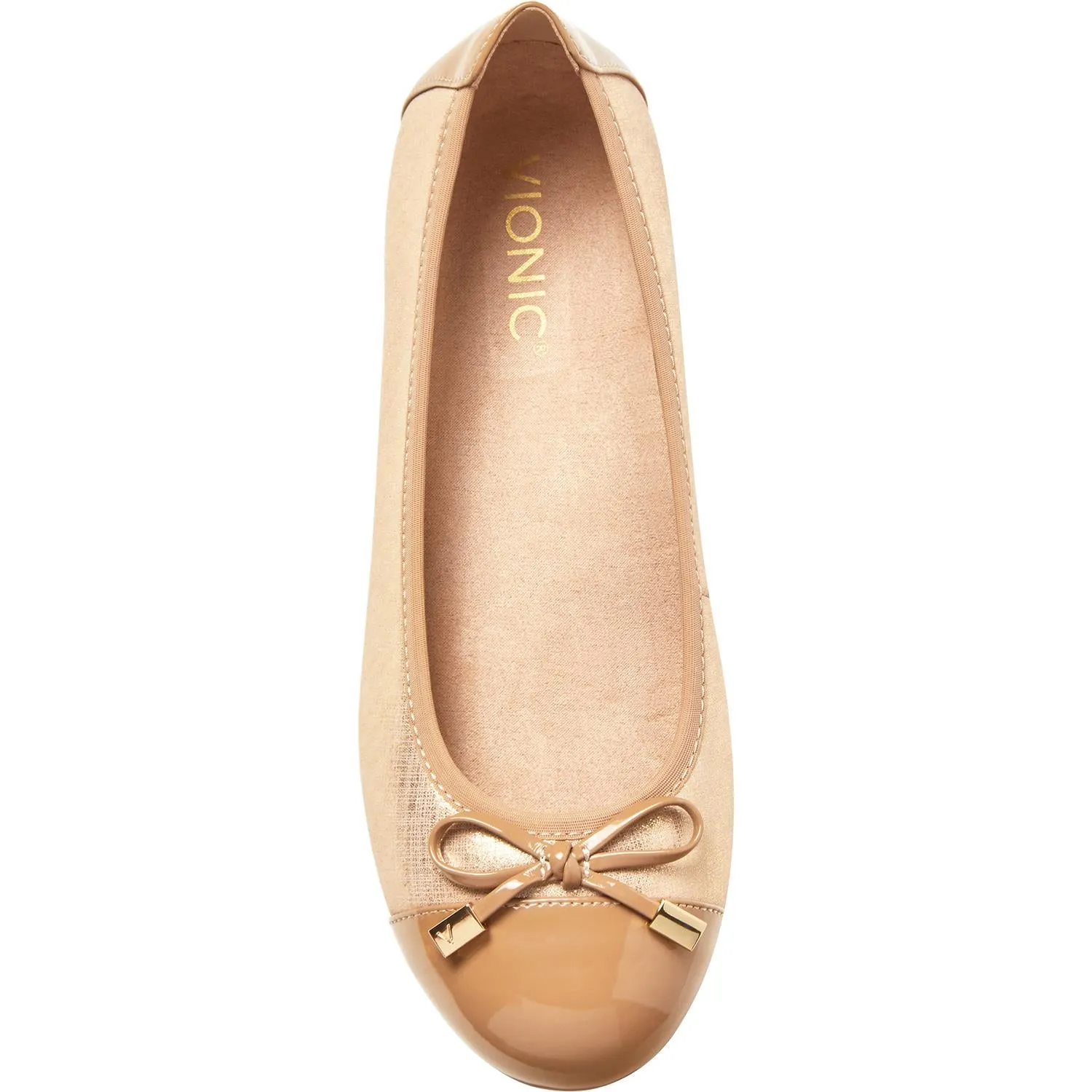 Women's Vionic Minna Champagne Leather