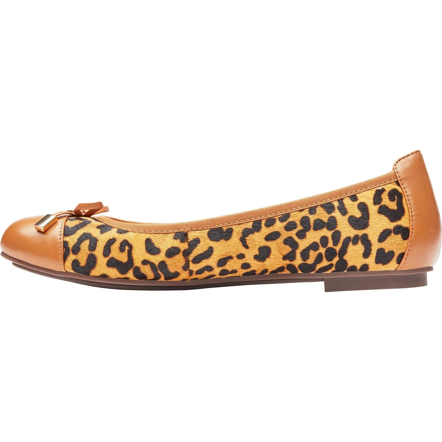 Women's Vionic Minna Tan Leopard Leather