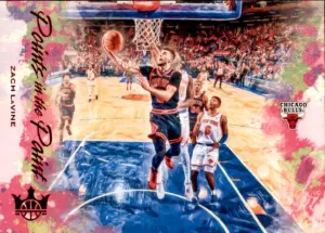 Zach LaVine, RED Points in the Paint, 2019-20 Panini Court Kings Basketball NBA